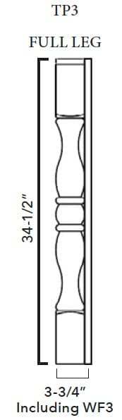 MX Recessed - Traditional Turnpost