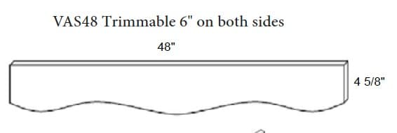 Signature - Flat Scrolled Valance