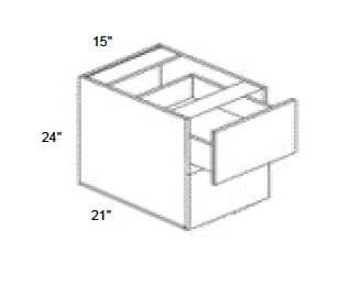 Alvic - Vanity Floating 2 Drawer Base