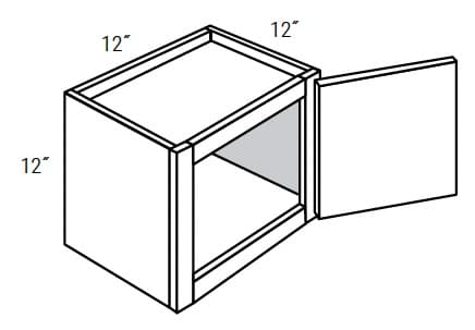 Yarmouth Slab - Wall Single Door 12" Tall