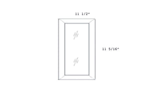 Petit - No Mullion Style Clear Glass Single Door