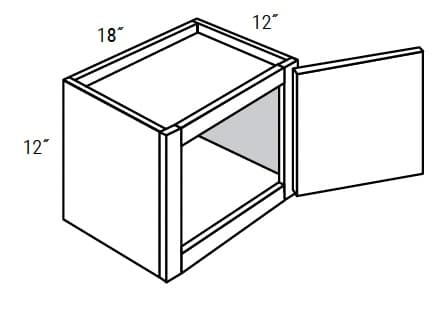 Yarmouth Slab - Wall Single Door 12" Tall