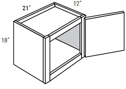 Yarmouth Slab - Wall Single Door 18" Tall
