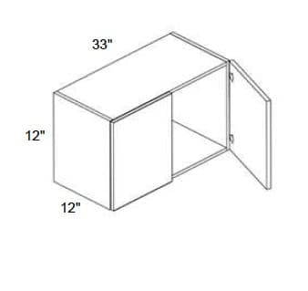 Alvic - Wall Double Doors W/ 2 Butt Doors 12" Tall