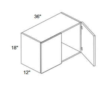 Trends - Wall Double Doors W/ 2 Butt Doors 18" Tall