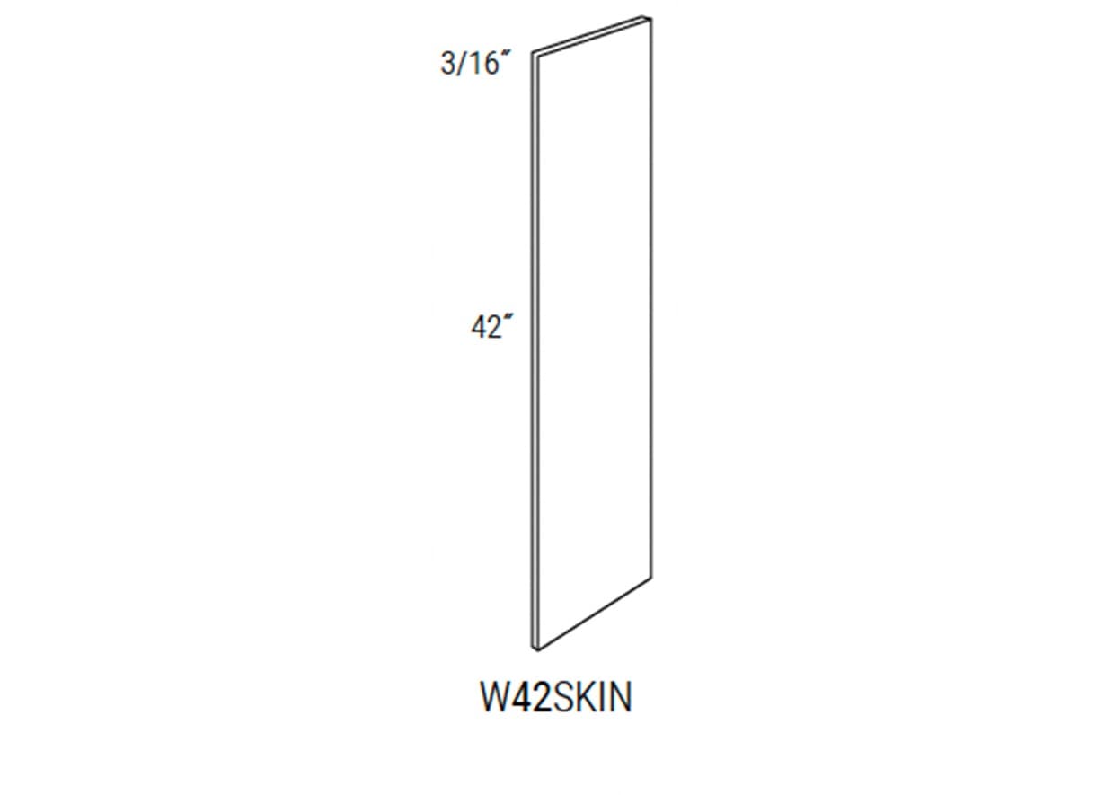Amesbury Recessed - Cabinet End Skin