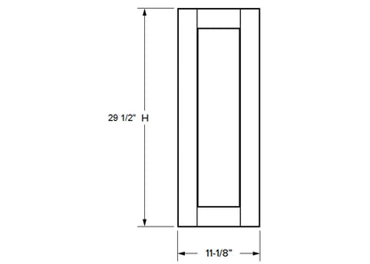 California - Wall Decorative End Panel