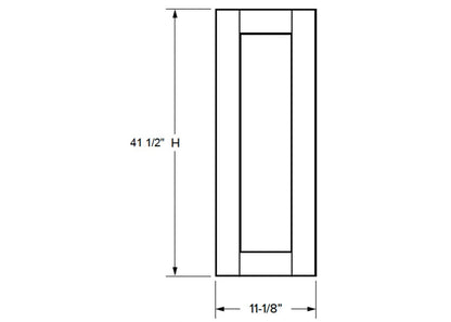 California - Wall Decorative End Panel