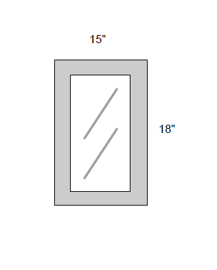 JAR Transitional - No Mullion Style Textured Glass Single Door