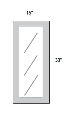 JAR Transitional - No Mullion Style Textured Glass Single Door