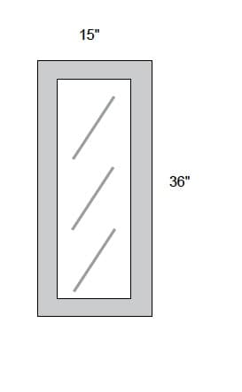 JAR Transitional - No Mullion Style Textured Glass Single Door
