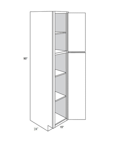 Alvic - Tall 2 Door Pantry
